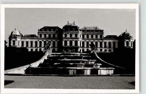 Wien Schloss Belvedere Ort handschriftlich