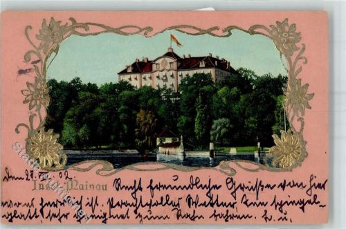 Insel Mainau 1902 Schloss Insel-Mainau