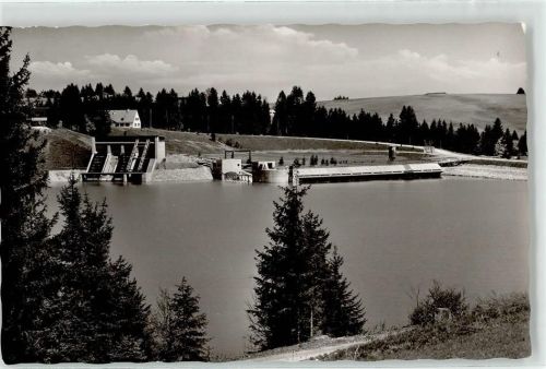 Roßhaupten Forggensee mit Wehranlage