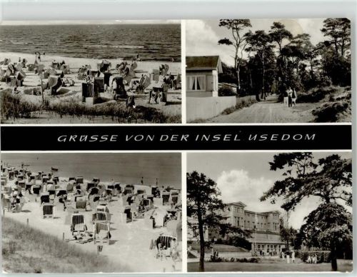 17449 O2233 Trassenheide - Strand Usedom Karlshagen Zinnowitz Sonderstempel 30 Jahre Der Morgen 1975