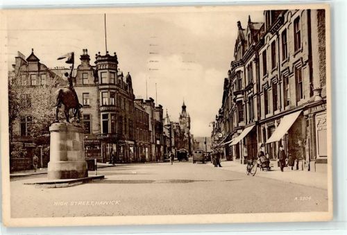 1955 Denkmal Reiter High Street