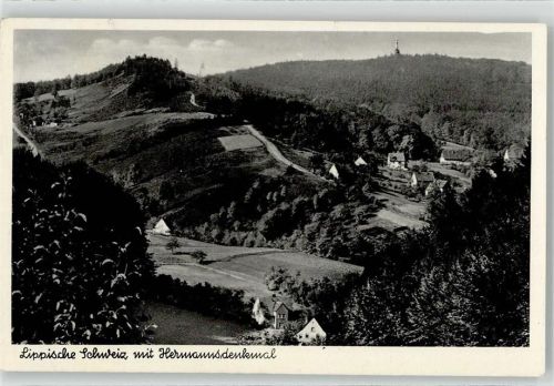 Berlebeck Lippische Schweiz Grotenburg Hermannsdenkmal