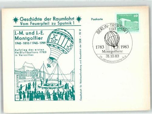 Sonderstempel Montgolfiere 1983