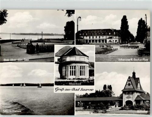 Bad Saarow Moorbad Scharmützelsee Bahnhof Johannes R Becher Platz
