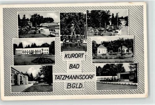 Bad Tatzmannsdorf Kurort Kurpark Kurhaus Brunnen