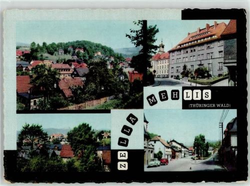 Zella-Mehlis Postamt Dr. Külz Platz Auto