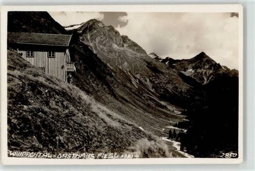 Berghütte Gasthaus Fiegl Hüttenstempel Windachtal