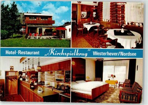 Westerhever Hotel Gasthaus Kirchspielkrug
