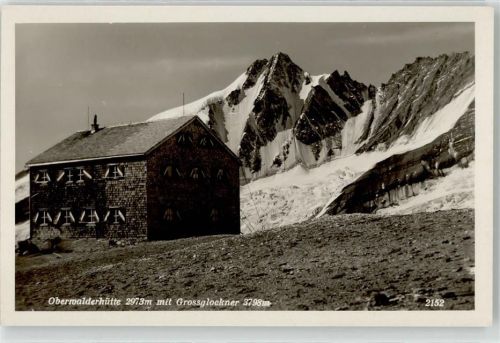 Oberwalder Hütte Berghütte Großglockner