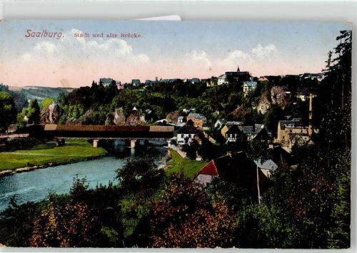 Saalburg alte Brücke