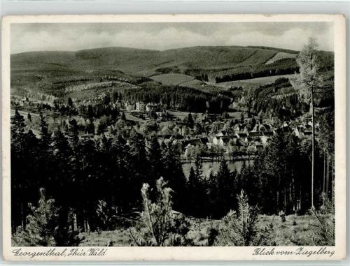 Georgenthal Blick vom Ziegelberg