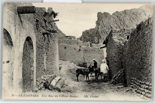 El Qantara Gasse Esel