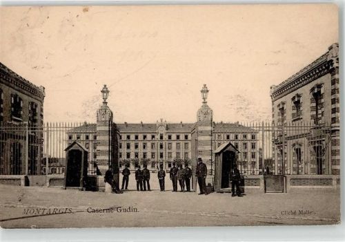 Montargis 1905 Kaserne