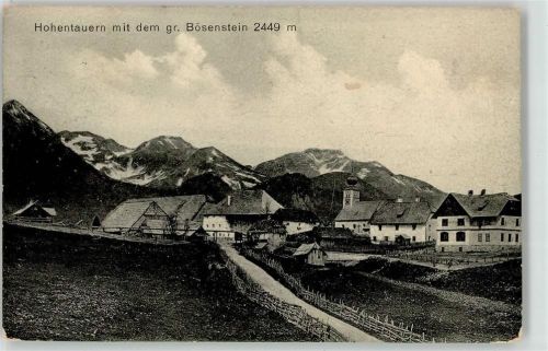 Hohentauern 1912 Großer Bösenstein Kirche