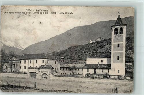 Susa 1909 Sat Evasio Ecole Apostolique des Petits Clercs de Saint Joseph