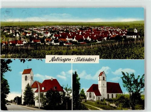 79576 W7858 Haltingen - Kirche