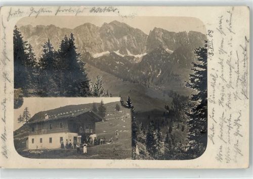 Westendorf 1908 Gasthaus Hüttenstempel Steinberg