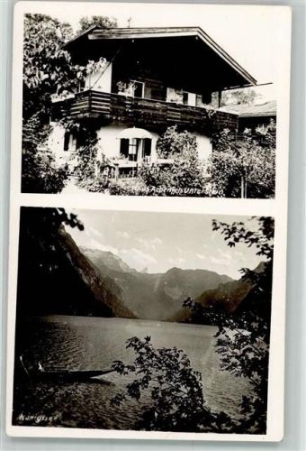 Königssee Ruderboot Haus