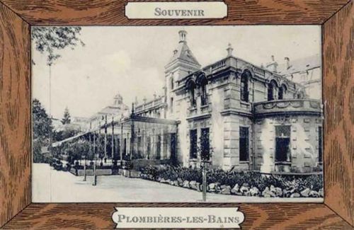 Plombieres-les-Bains Plombieres-les-Bains (Frankreich) Leporello I-II