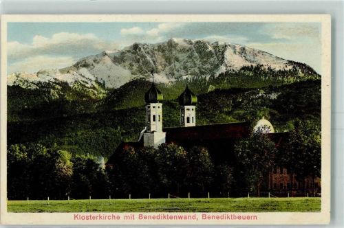 Benediktbeuern Klosterkirche Benediktenwand