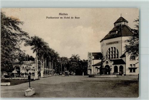 Medan Postkantoor en Hotel de Boer