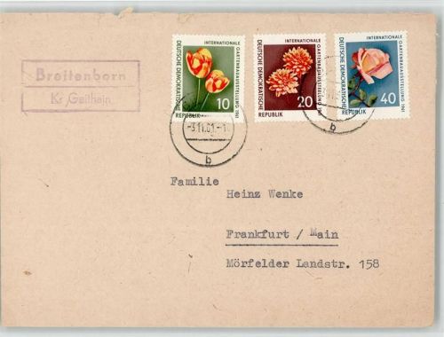 Breitenborn Landpoststempel