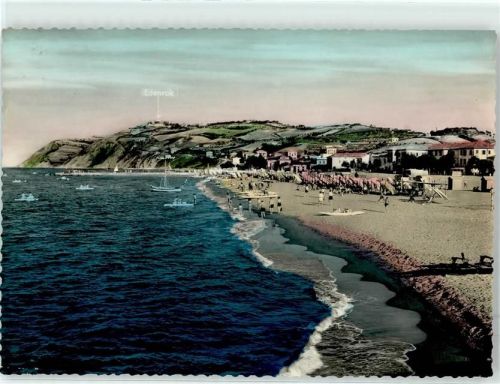 Gabicce Mare 1955 Schwimmbad Strand