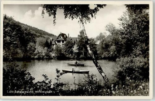 Lahr Hohbergsee Bootspartie