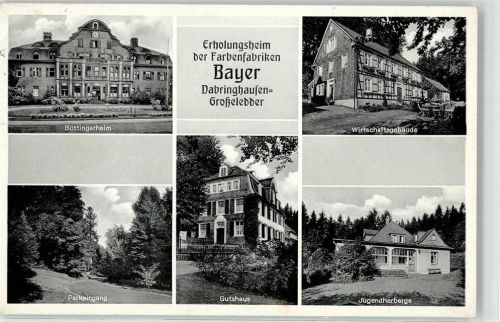 42929 W5632 Dabringhausen - Gutshaus Jugendherberge Wirtschaftsgebäude Böttingerheim Erholungsheim