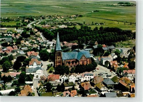 25704 W2223 Meldorf - Kirche Fliegeraufnahme