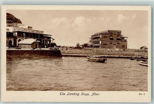 Aden the Landing Stage Segelboot