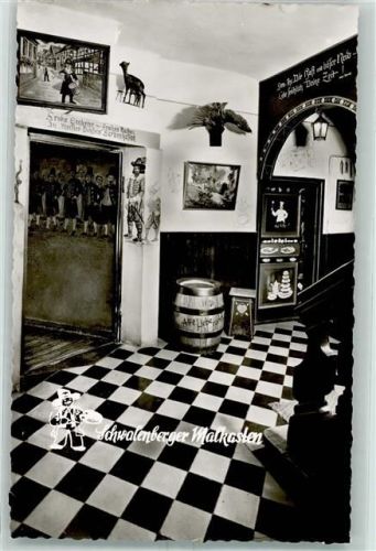 Schieder-Schwalenberg Gasthaus Schwalenberger Malkasten innen