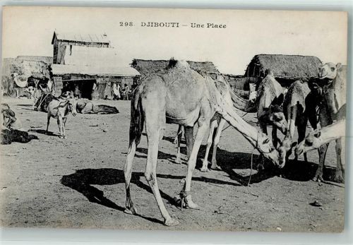 Dschibuti Une Place Dromedar Nr 298