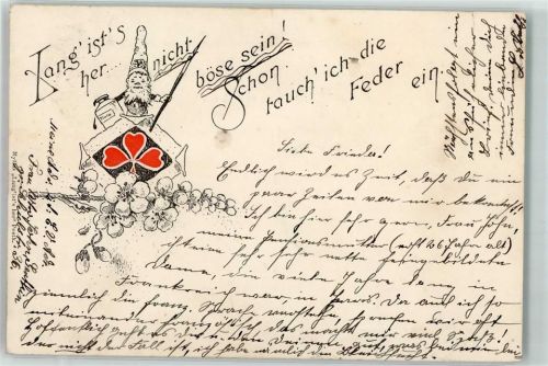 1897 Zwerg Blüte Federhalter
