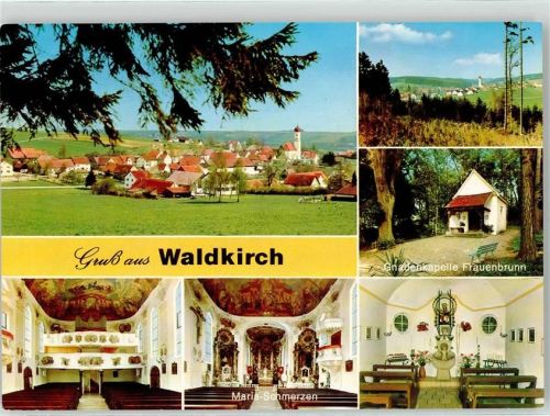 Waldkirch Gnadenkapelle Frauenbrunn Maria Schmerzen Innenansicht