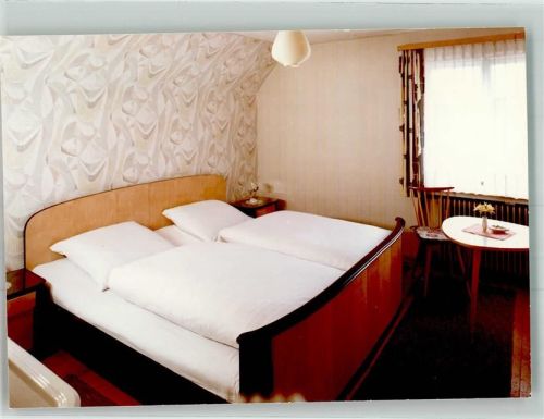 Meinerzhagen Hotel Hubertushof in Mühlhofe Gästezimmer Foto Original aus Archiv eines Ansichtskartenverlages Ort handschriftlich