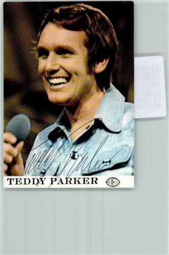 Teddy Parker Autogramm origin. Unterschrift