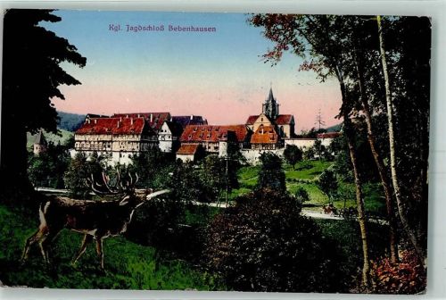 Bebenhausen Jagdschloss Rotwild