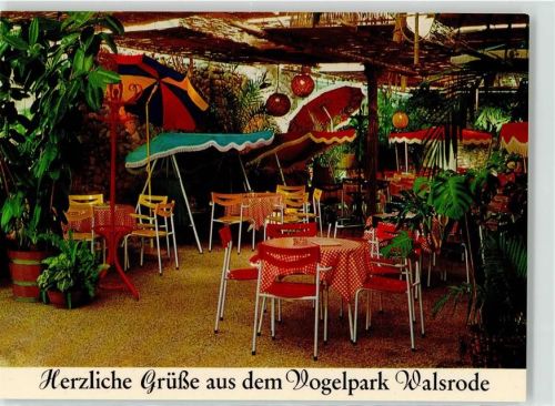 Walsrode Vogelpark Tropencafe in der Paradieshalle
