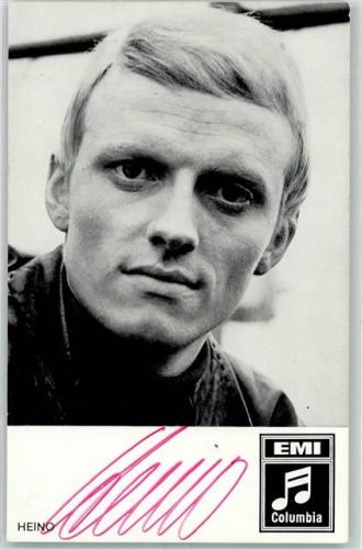 Heino Autogramm origin. Unterschrift