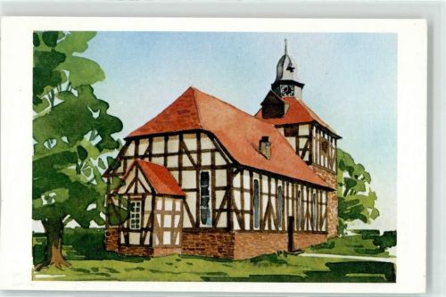 Katlenburg Fachwerkkirche letztes Viertel des 17. Jahrhunderts