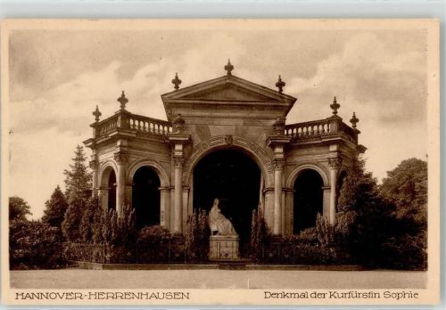 30159 W3000 Herrenhausen - Denkmal der Kurfüstin Sophie