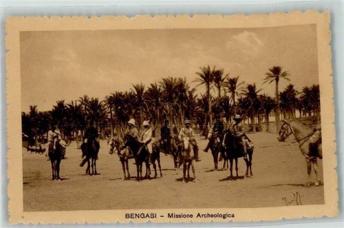 Bengasi Archäologie Missione Archeologica Scan verzogen