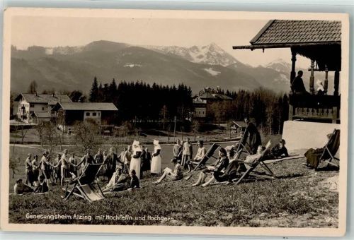 Alzing Genesungsheim Hochflln Hochgern Liegewiese Frauen