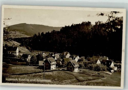 Huzenbach 1934 Bahnpost Rastatt- Zug 3936