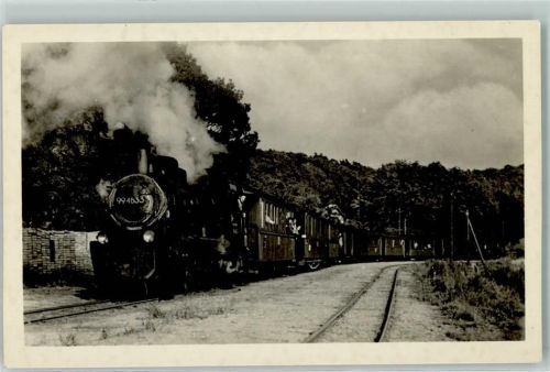 Putbus 1956 Rasender Roland AK