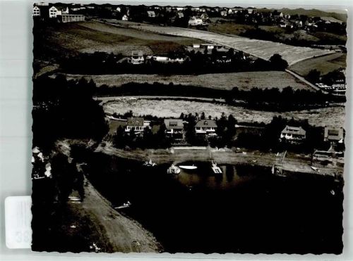 Langscheid Foto Original aus Archiv eines Ansichtskartenverlags Sorpesee Fliegeraufnahme