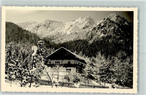 83727 W8162 Neuhaus b Schliersee - Winter Pension Hoppe