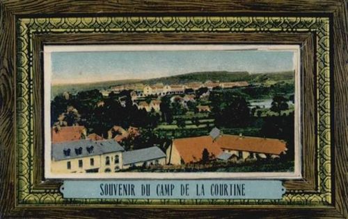 La Courtine La Courtine (Frankreich) Leporello II (kleine Einrisse bei Leporello-Abdeckung, fleckig RS)