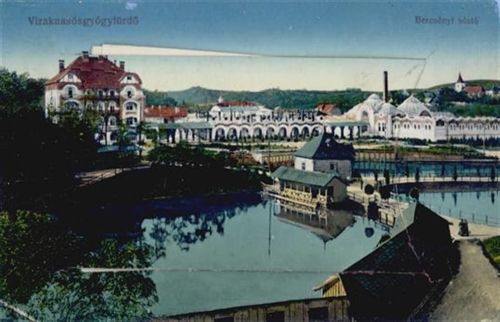 Baia Ocna Salzburg (Rumänien) Leporello Bercsényi Sosto II (kleine Einrisse bei Leporello-Abdeckung, kleine Abschürfung VS)